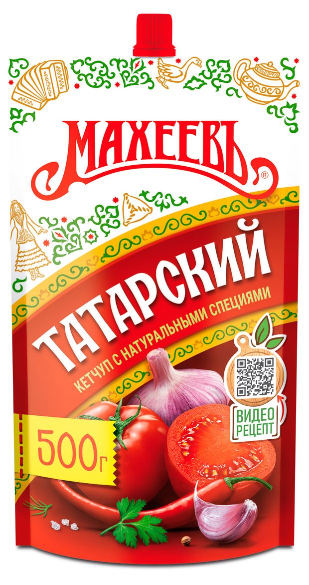 

Кетчуп Махеевъ татарский 500г