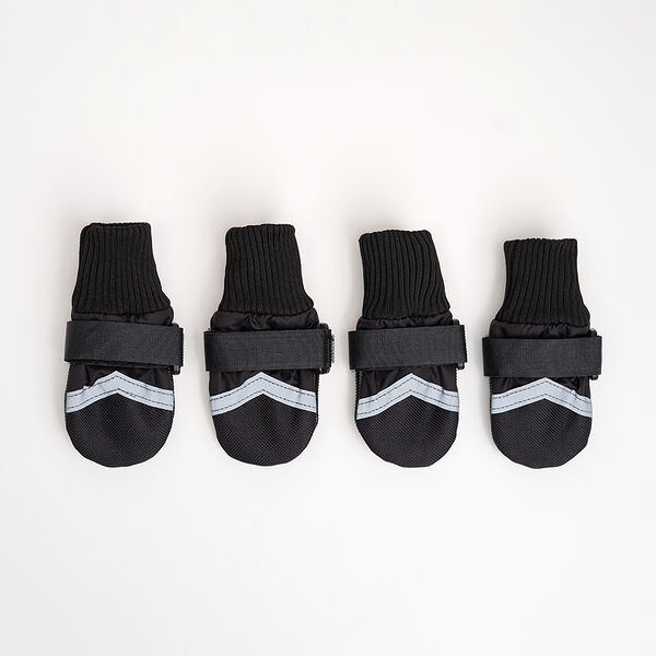 Ботинки на липучках черные №4