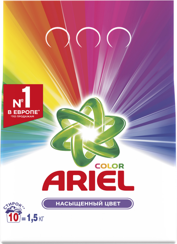 

Стиральный порошок Ariel Color Аква+Пудра автомат 1500 г