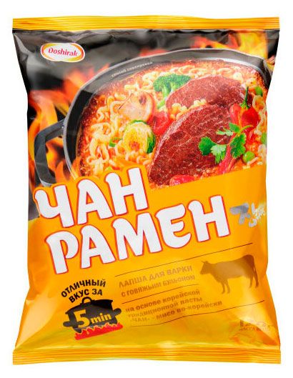 

Лапша Доширак Чан Рамен Говядина 120 г