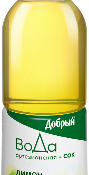 Добрый Вода + Сок с лимоном и мятой 450 мл