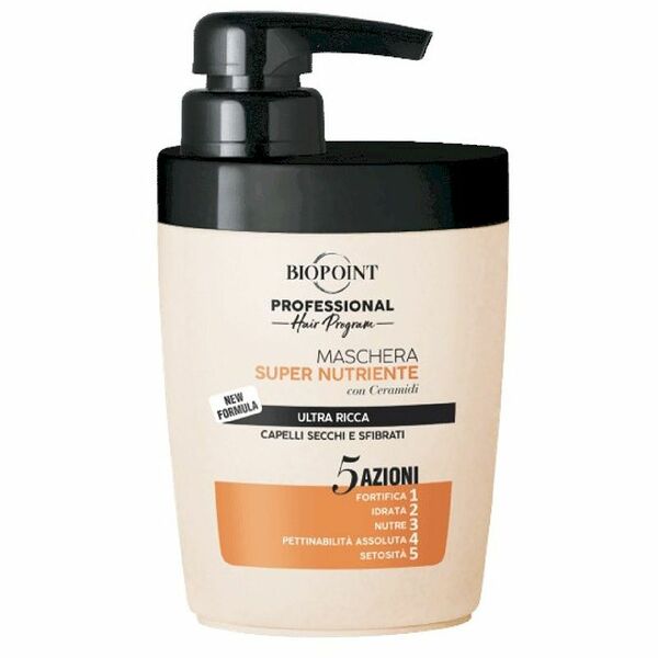 Маска для волос Biopoint Professional питательная для поврежденных и сухих волос 300 мл