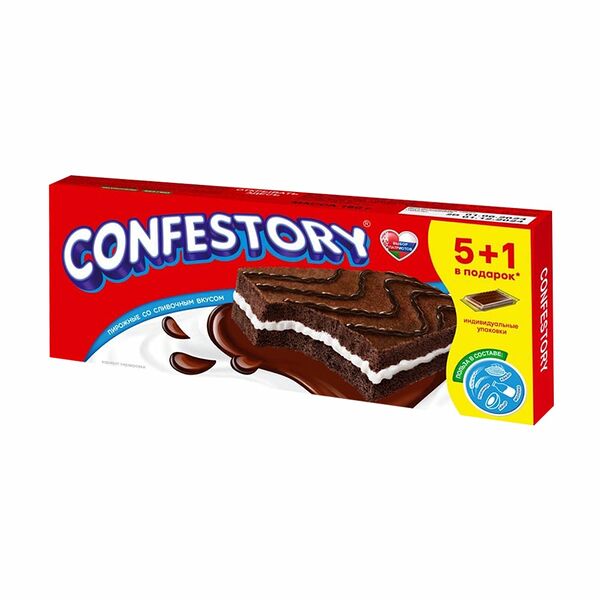 Бисквитные пирожные, CONFESTORY, 180 г
