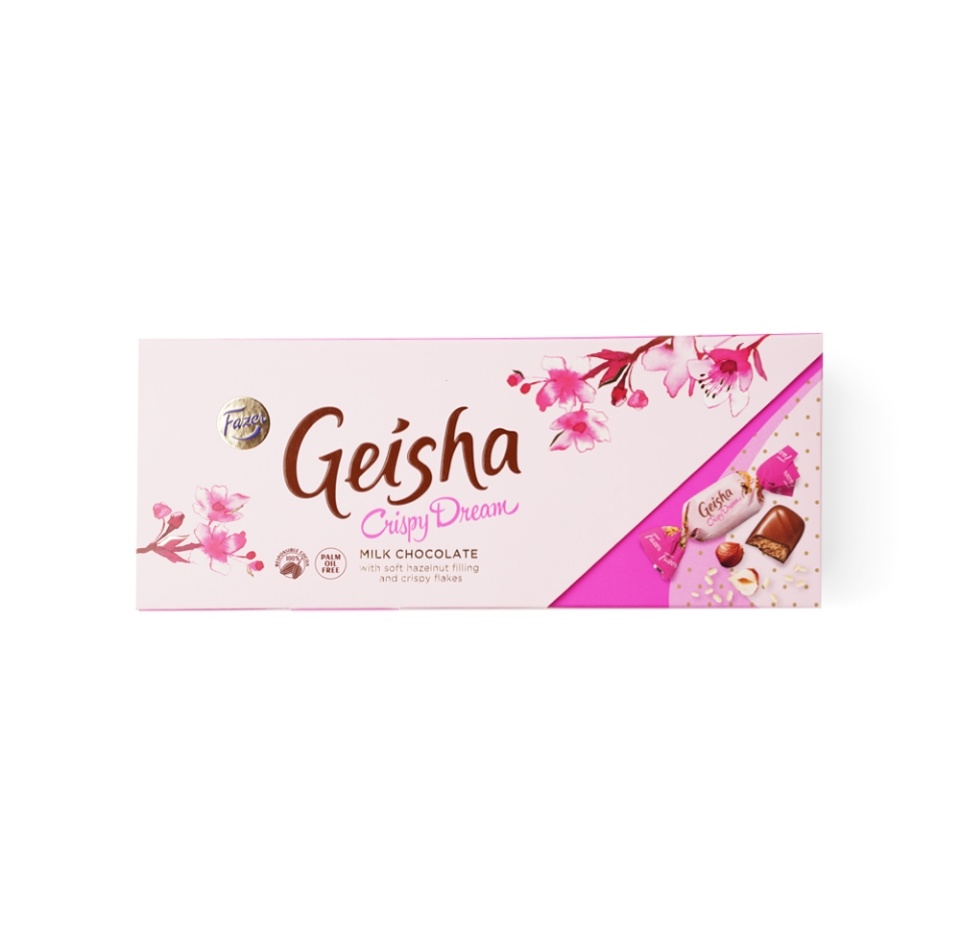 

Конфеты шоколадные FAZER Geisha с хрустящей начинкой, 270 г