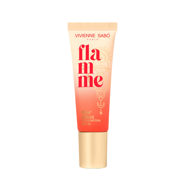Тональная основа для лица Vivienne Sabo Flamme SPF 20 т.02 Светло-бежевый 23 мл