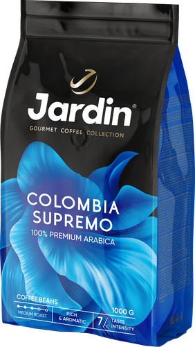 

Кофе в зернах Jardin Colombia Supremo 1 кг