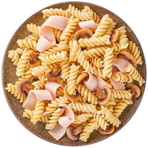 Паста с ветчиной и грибами Перекрёсток Select, 250 г