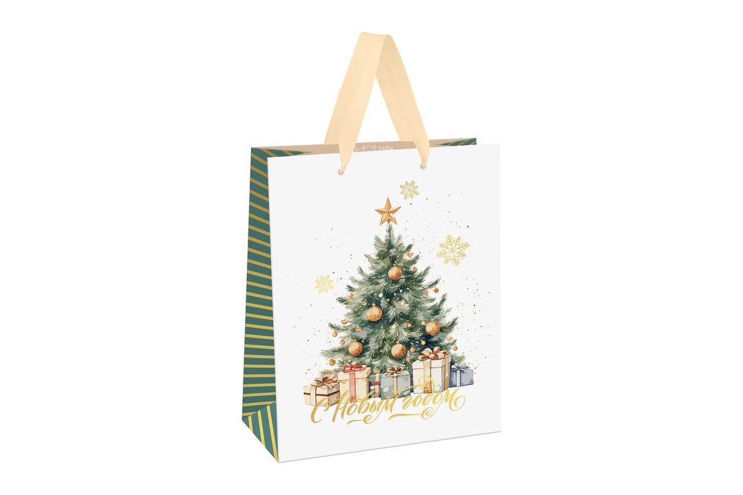 

Пакет подарочный Meshu Christmas mood MS61688 11x14x6.5 см