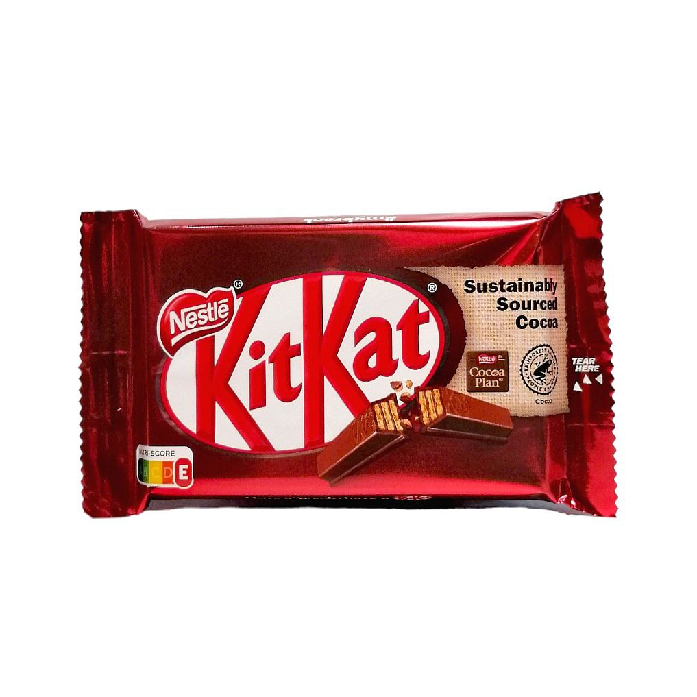 

Шоколад KitKat молочный с вафлей 41.5 г дизайн упаковки в ассортименте