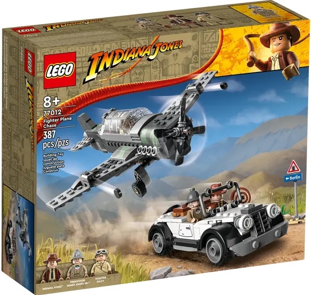 

Конструктор детский Lego Indiana Jones Погоня за истребителем 387 деталей возраст 8+