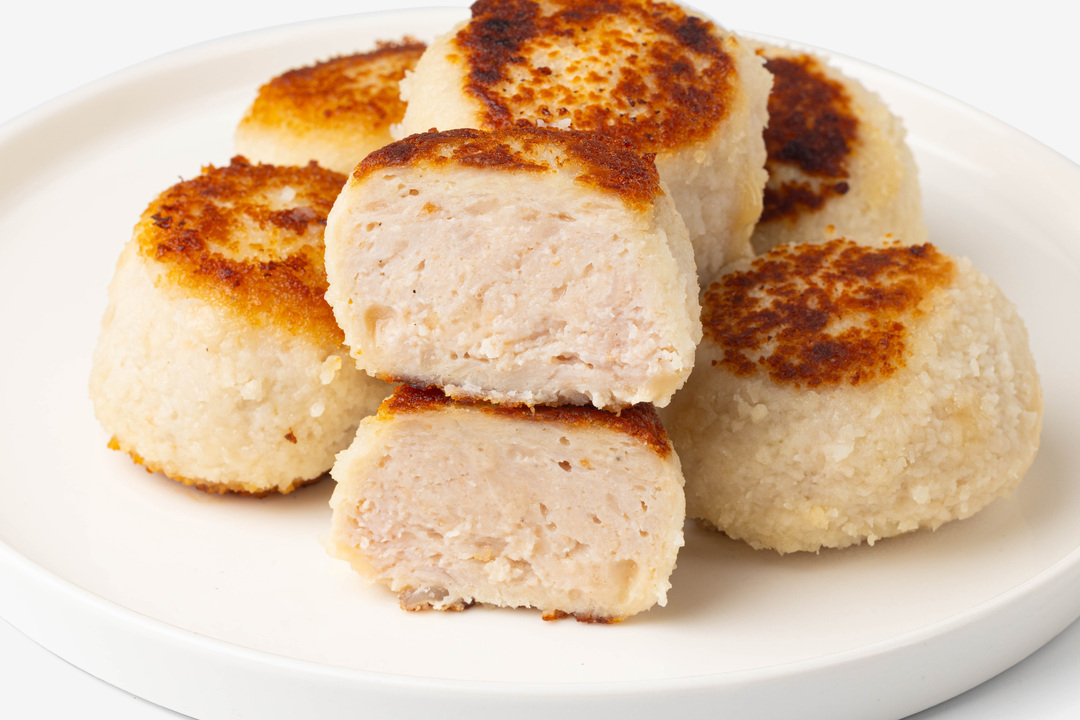 

Котлеты из индейки и цыпленка с сыром чеддер