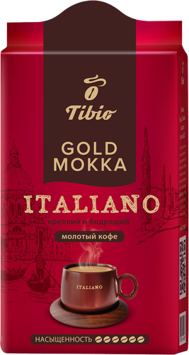 

Кофе молотый Tibio Gold Mokka Italiano 250 г