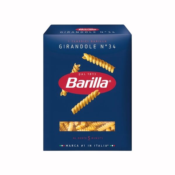 Макаронные изделия Barilla Girandole n.34, из твёрдых сортов пшеницы 450 г