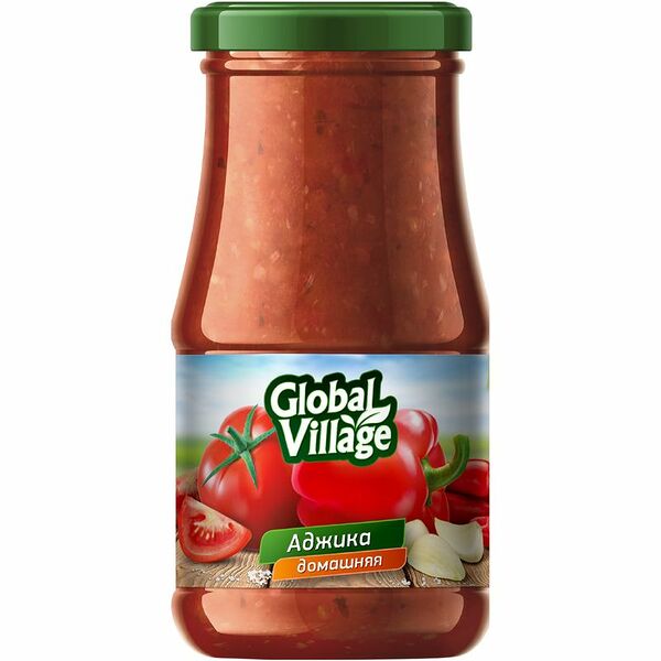 Аджика Global Village домашняя 520г