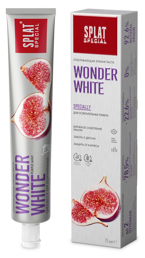 

Зубная паста Splat Special Wonder White Отбеливающая 75 мл