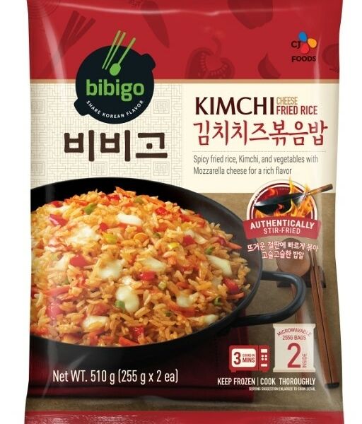 Жареный рис Bibigo с кимчи и сыром 510 г