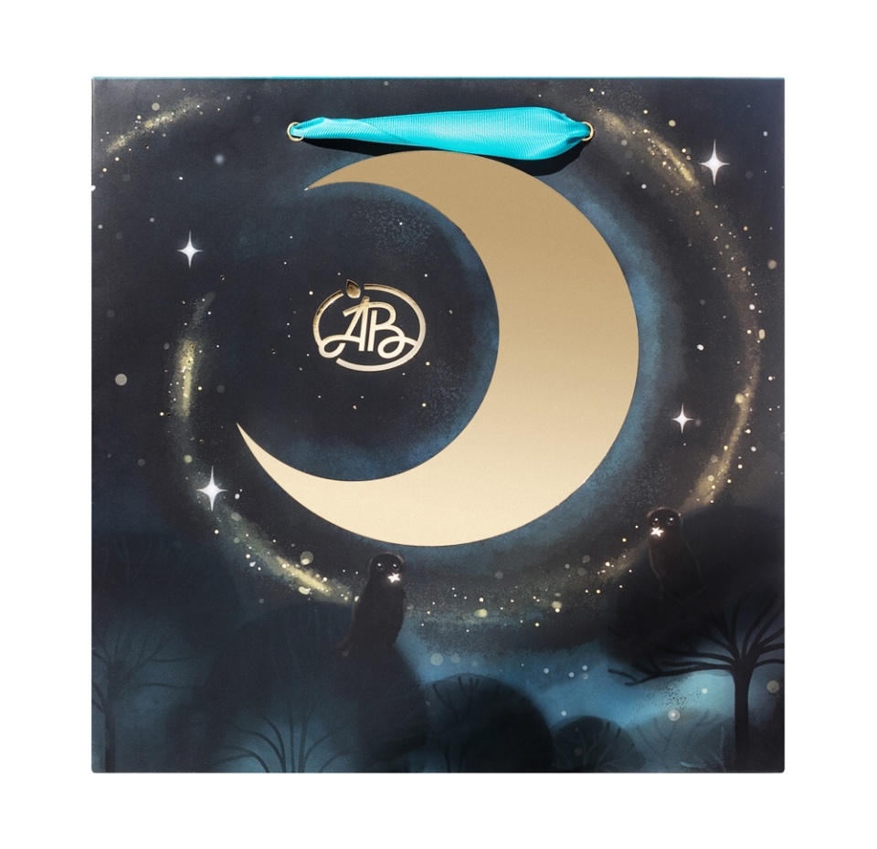 

Пакет подарочный «Азбука вкуса» Волшебная ночь 30х30х14 см