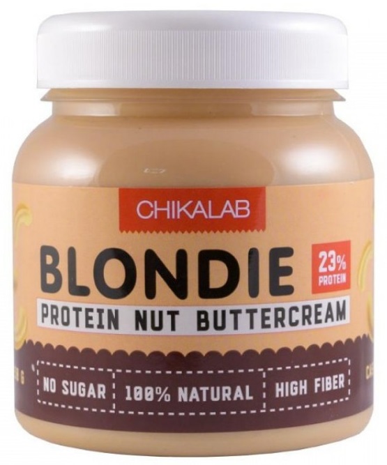 

Chikalab Blondie паста орехово-протеиновая белая с кешью 250 г