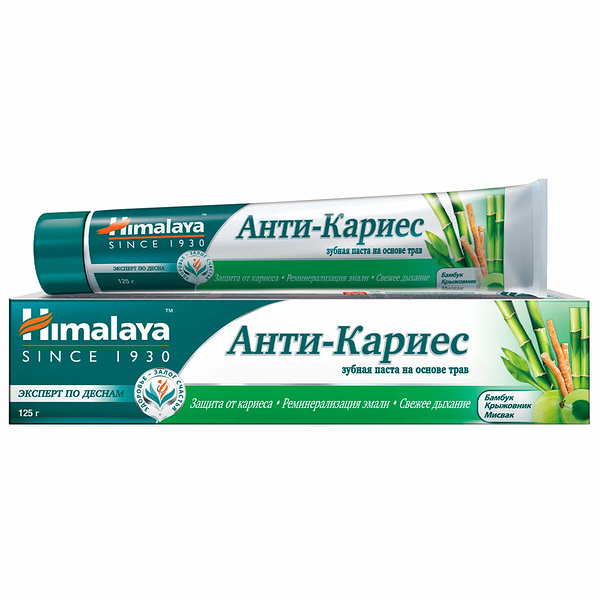 Зубная паста Himalaya Herbals Анти-кариес 125 г