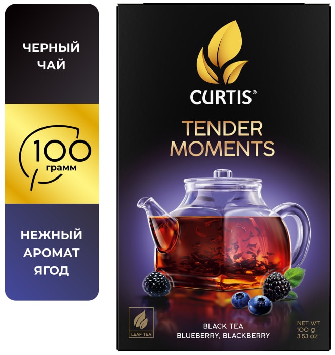 

Чай черный Curtis Tender Moments 100 г