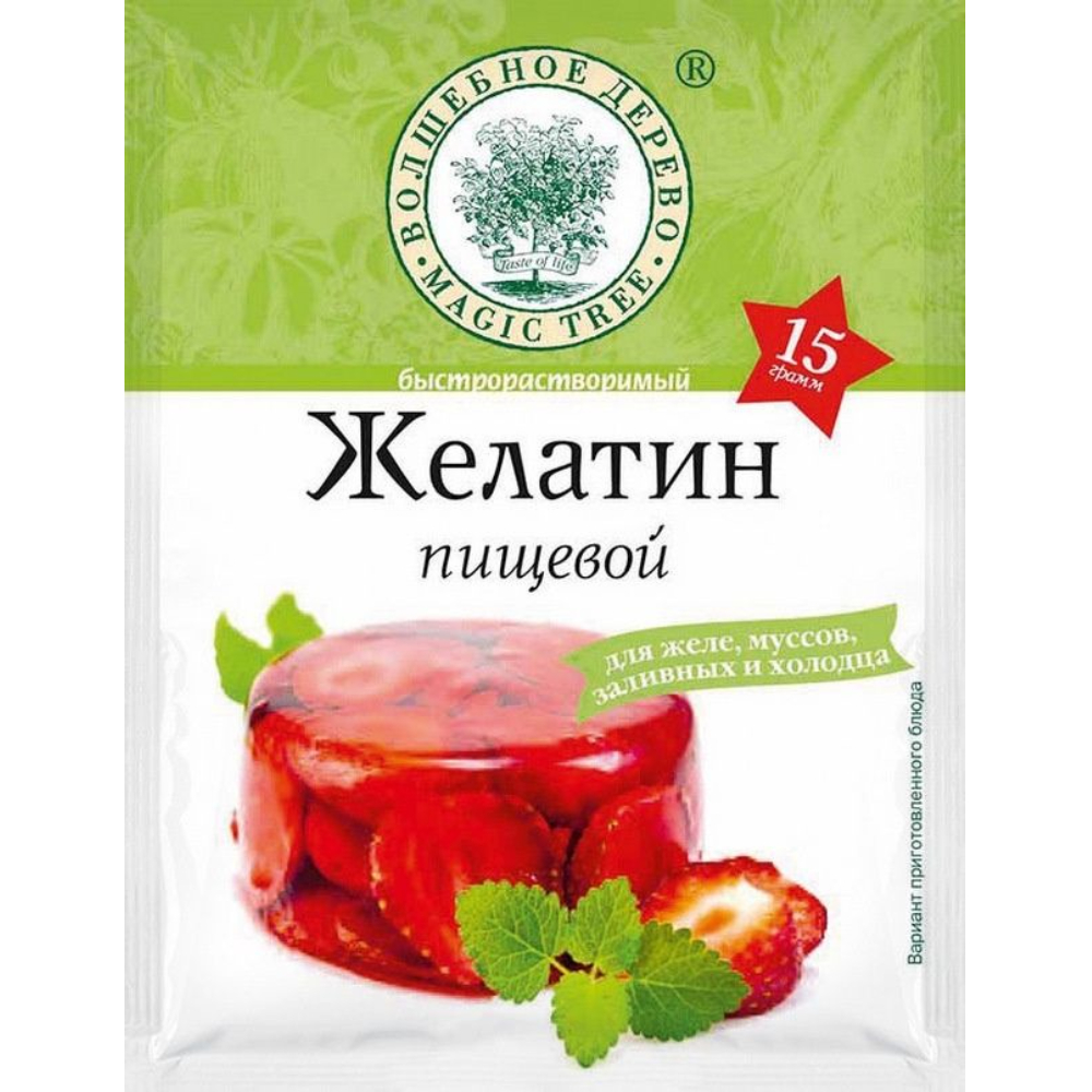 

Желатин Волшебное дерево 15 г