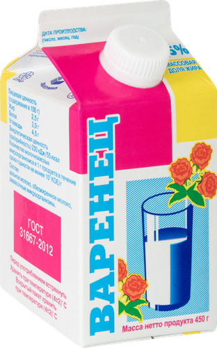 

Варенец Племзавод Ирмень 2,5% 450 мл