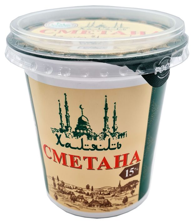 

Сметана Уфагормолзавод Халяль 15%
