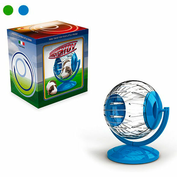 Шар на подставке для грызунов d 12,5см, в ассортименте