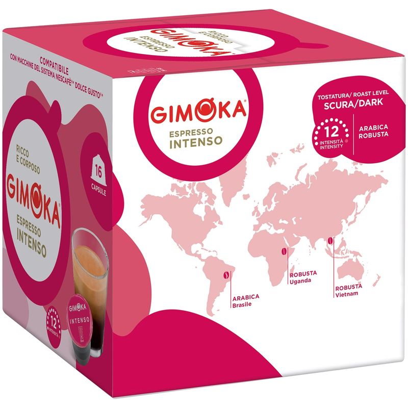 

Кофе в капсулах Gimoka Dolce Gusto Espresso Intenso 16 шт.