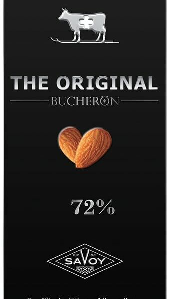 Шоколад Bucheron Горький с миндалем 90г