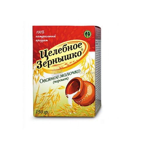 Целебное Зернышко Овсяное молочко 150 гр