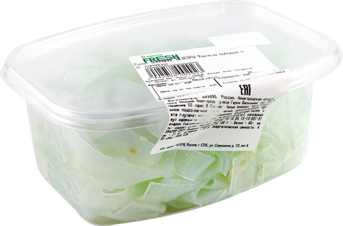 

Салат Домашние шедевры Фунчоза бобовая по-корейски вес