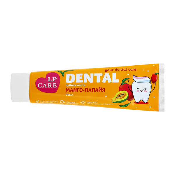 Паста зубная `LP CARE` Dental Манго-папайя 75 мл