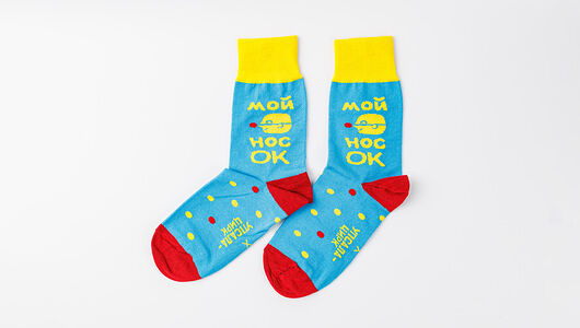 Носки Какие-то вопросы к носу?, р. 38-41