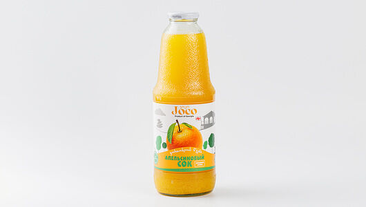 Сок JOCO Апельсиновый стекло 1 л