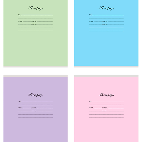 Тетрадь АШАН Красная птица в линейку, 24 л, в ассортименте 1 шт