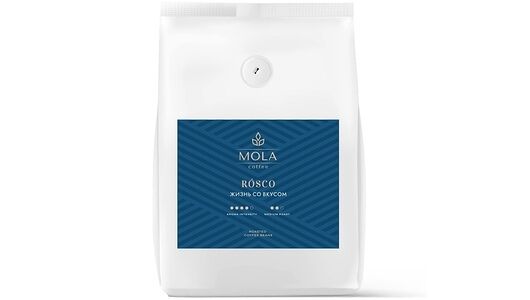 Кофе в зернах Mola Rosco Натуральный, 200 г