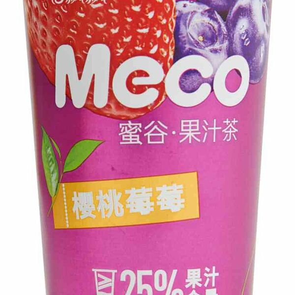 Чай фруктовый Meco со вкусом вишни, черники и клубники