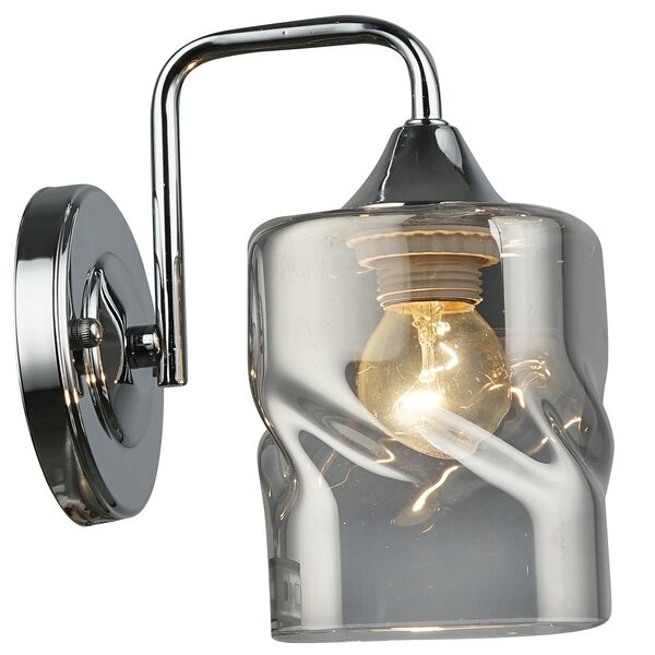 Бра Символ Света, Е27, 60 Вт, хром 14х16.5х18 см.