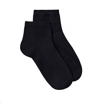 Носки средней длины женские из лиоцелла, цвет чёрный, Belle You, размер 36-37 (23), Китай