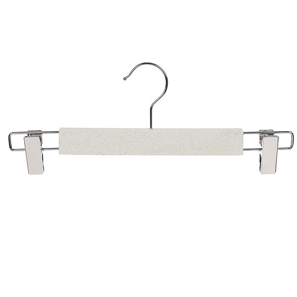 Vetta вешалка для юбок и брюк с клипсами эко с биоразлагаемой соломой, 32х23х1,2, пластик