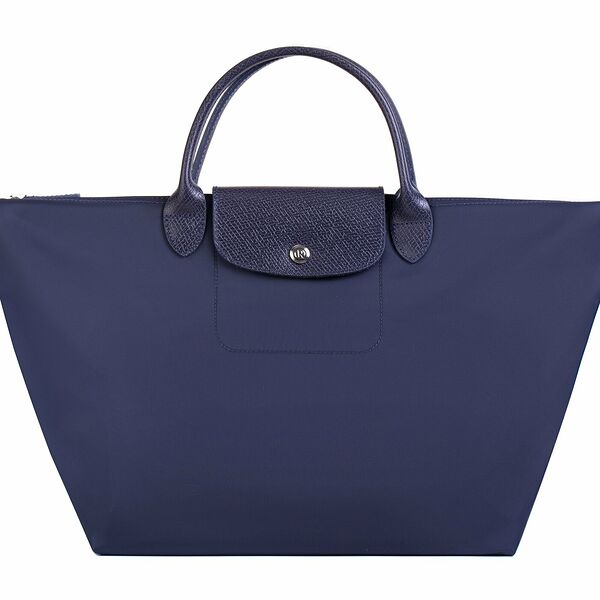 Ronda Сумка-кошелек складная, нейлон, кожа, синий, размер M