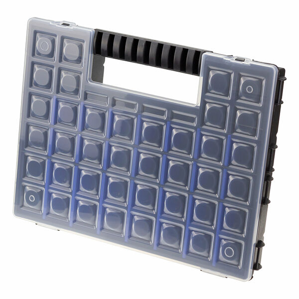 Органайзер IDEA, для мелочей, с ручкой, черный, 50x360x275мм