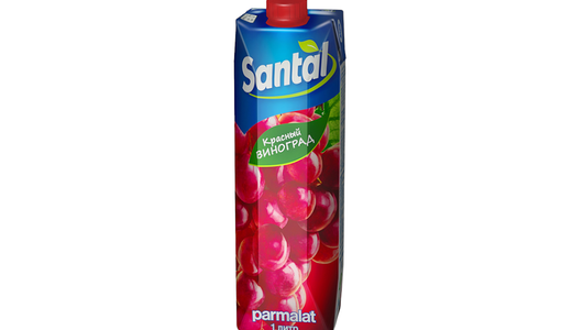 Напиток сокосодержащий Santal Красный виноград