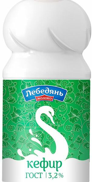 Кефир Лебедяньмолоко 3.2% 900г