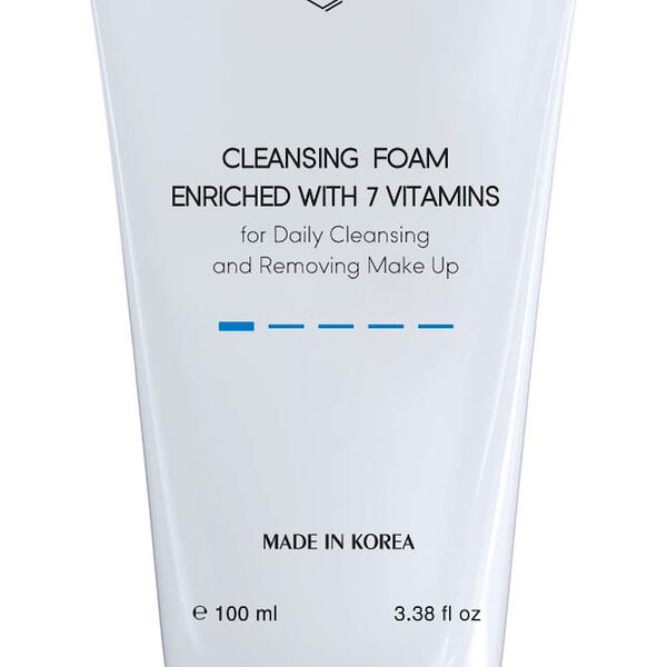 Пенка для ежедневного умывания и снятия макияжа NOLLAM LAB, обогащенная 7 Витаминами, 100 мл