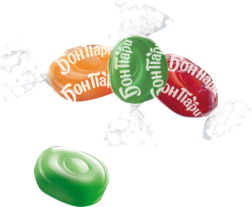 Леденцы Бон Пари фруктовые ассорти, вес