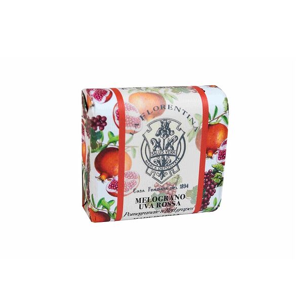 Мыло туалетное La Florentina 106 г твердое гранат и красный виноград
