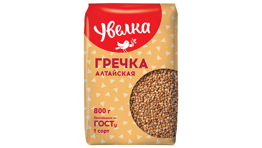 Крупа Увелка Алтайская гречневая ядрица 800г