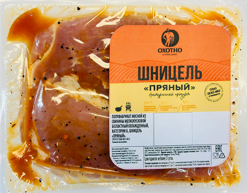 Шницель свиной Охотно пряный 400 г